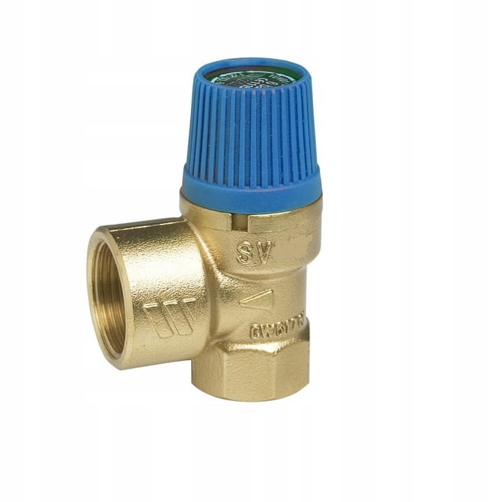 Zawór bezpieczeństwa WATTS z niebieską nakrętką
