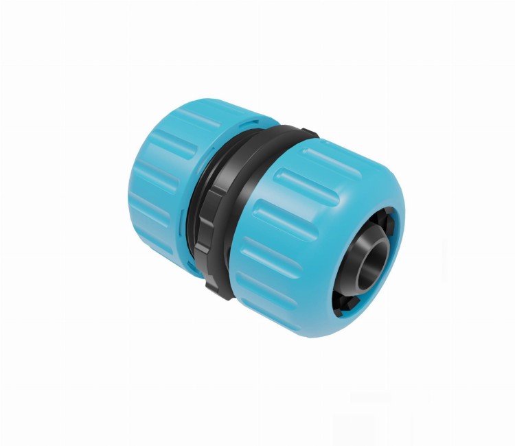 Reparator do węża ogrodowego 3/4 cala BASIC Cellfast z niebieskimi nakrętkami