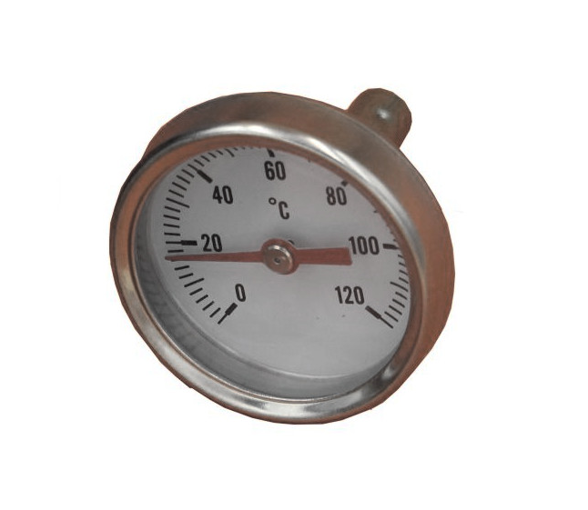Termometr analogowy z tarczą 0–120°C