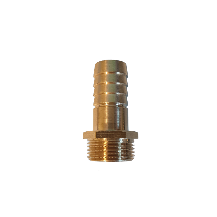 Mosiężna złączka do węża z gwintem zewnętrznym