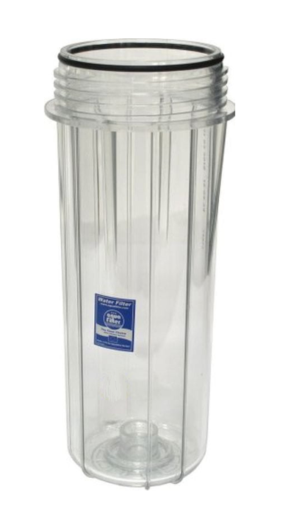 Przezroczysty klosz do korpusu dwuczęściowego Aquafilter z oringiem uszczelniającym