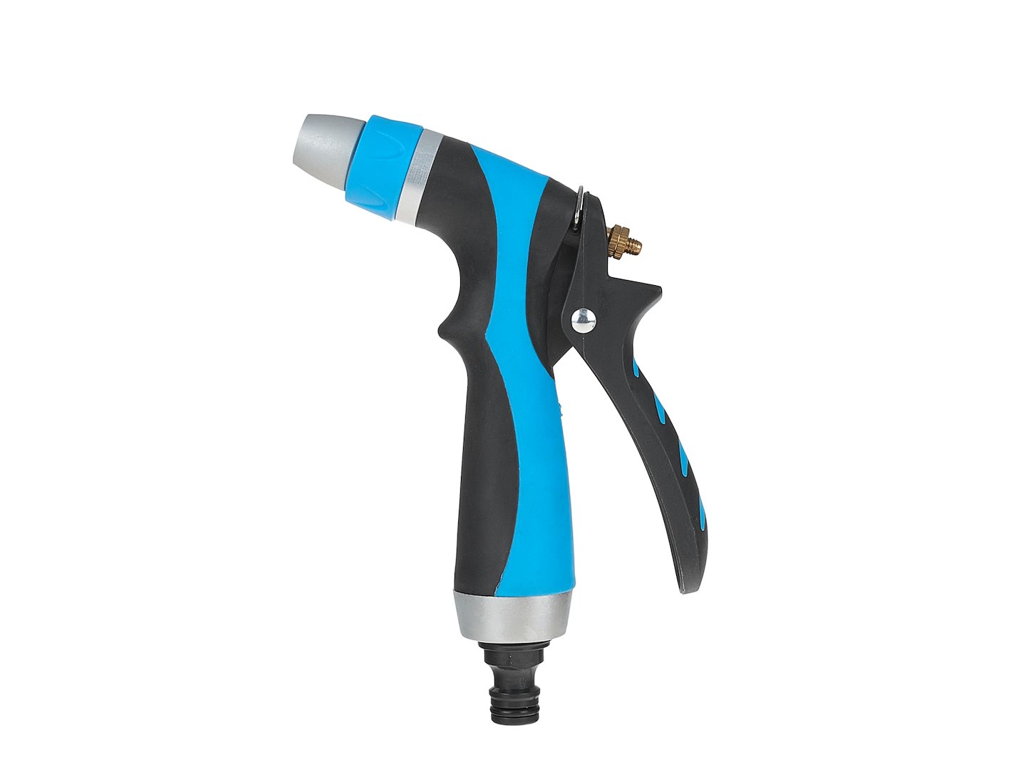 Pistolet ogrodowy zraszacz regulowany z metalowym korpusem i antypoślizgowym uchwytem