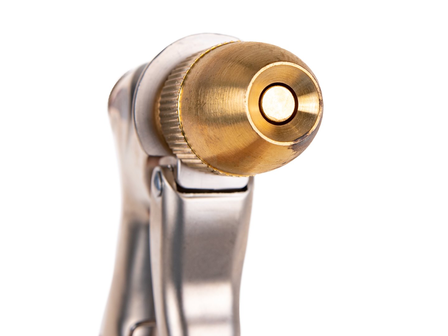 Pistolet ogrodowy regulowany Brass-Line z mosiężną głowicą i aluminiową rączką