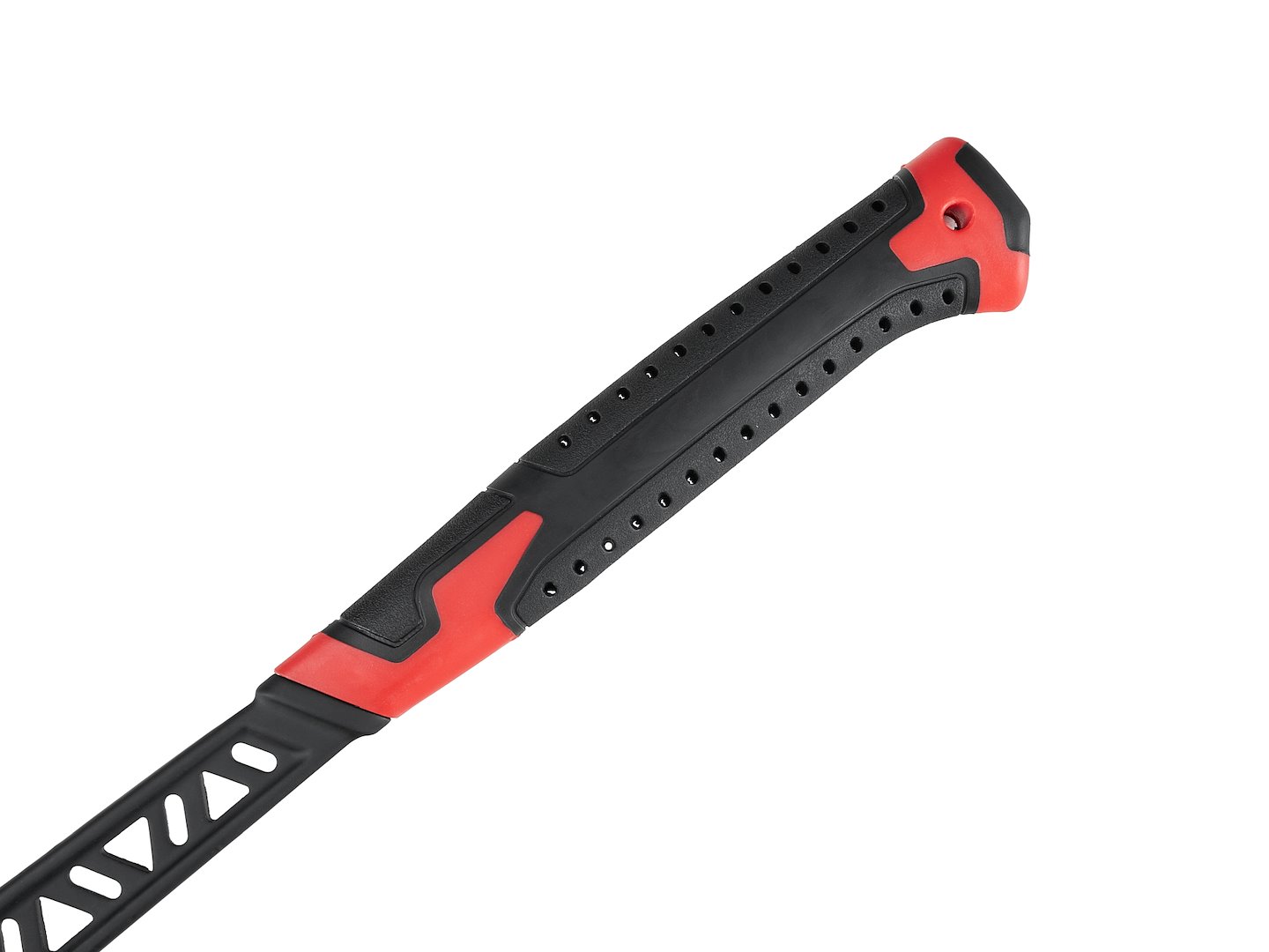 Czarno-czerwony gumowany uchwyt siekiero-młota ANTI-SHOCK MONOBLOCK