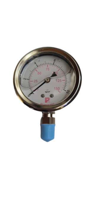 Manometr 1/4 cala GZ chromowany do 10 bar