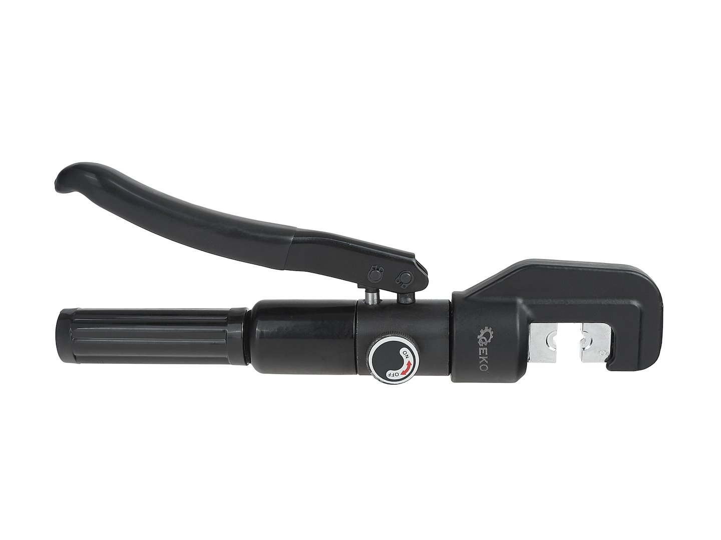 Zaciskarka hydrauliczna do kabli 6T z wymiennymi matrycami i ergonomiczną rękojeścią