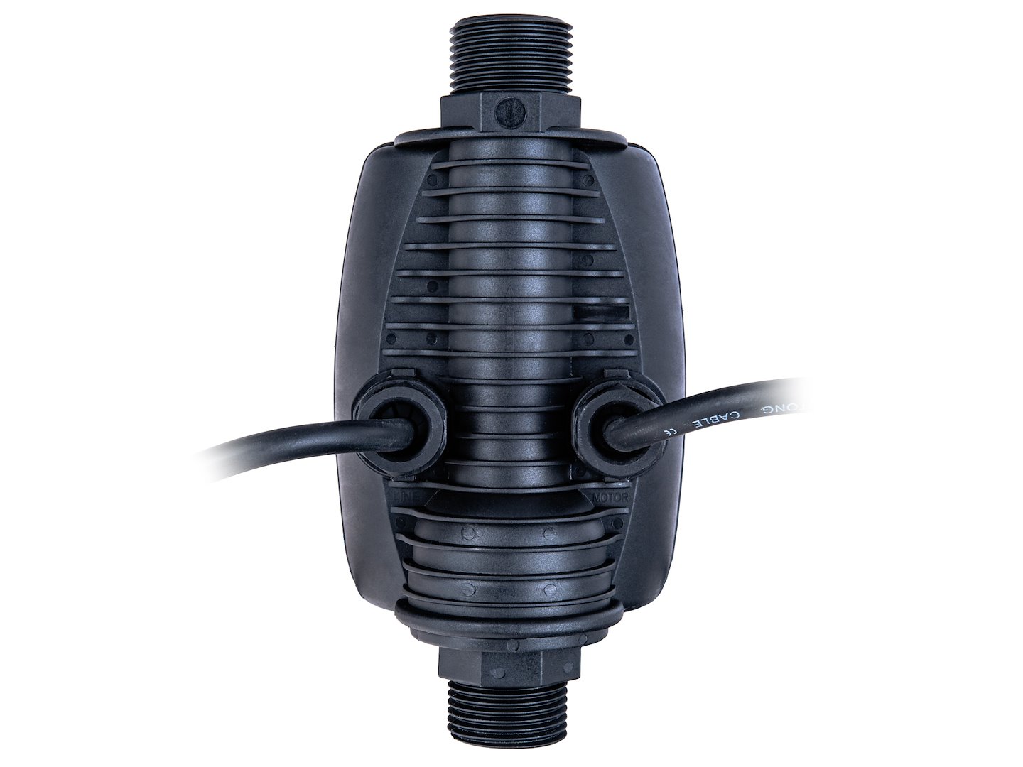 Automatyczny sterownik pompy PC-59N Geko z przyłączami 1 cala i dwoma przewodami