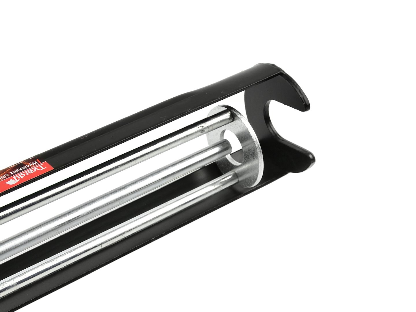 Wzmacniany pistolet wyciskacz silikonu i kotew chemicznych z dwoma prowadnicami tłoka