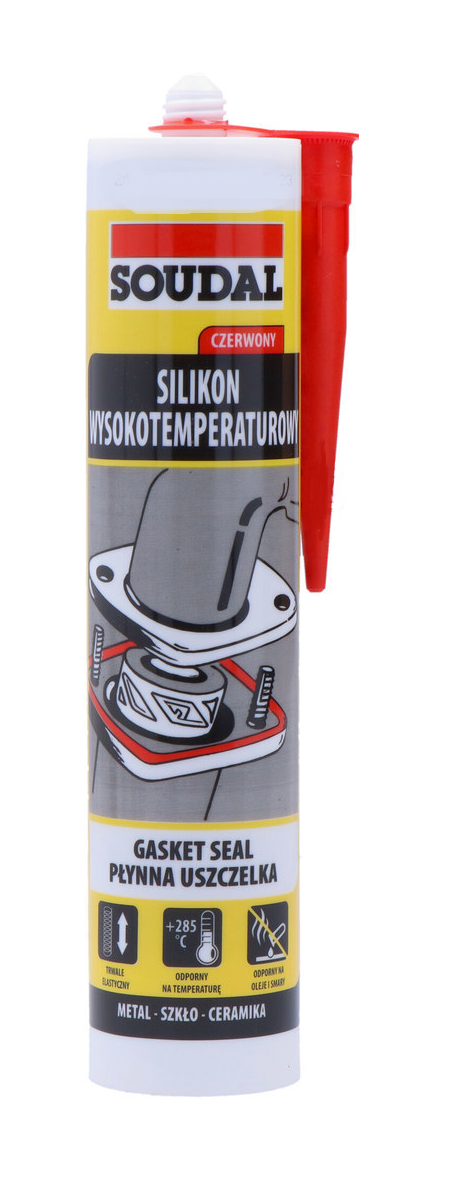 silikon czerwony wysokotemperaturowy