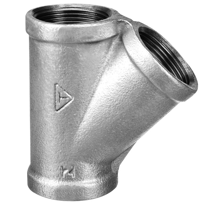 trojnik 45 stopni ocynk