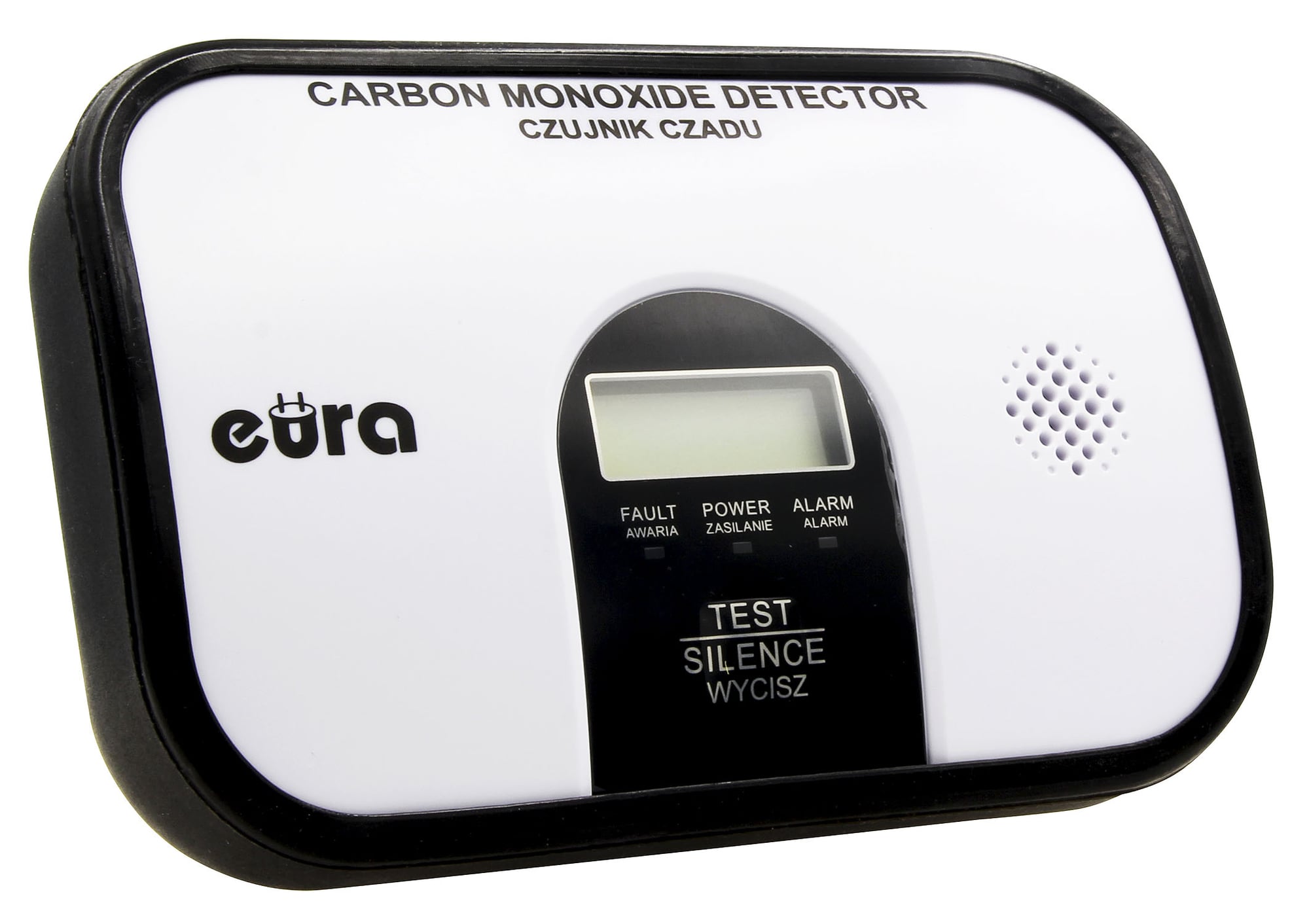 Czujnik czadu Eura z wyświetlaczem LCD