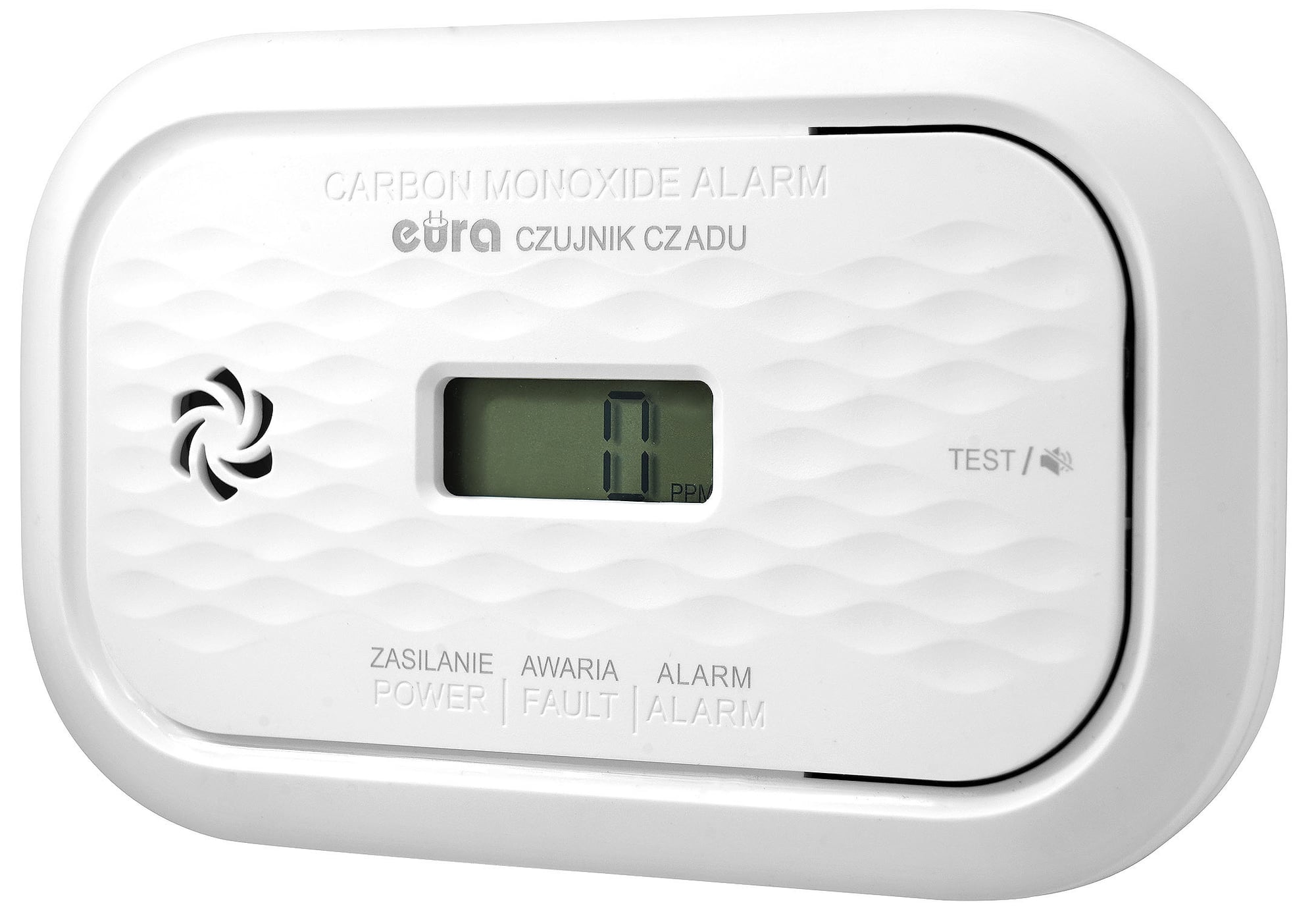 Czujnik czadu Eura z wyświetlaczem LCD